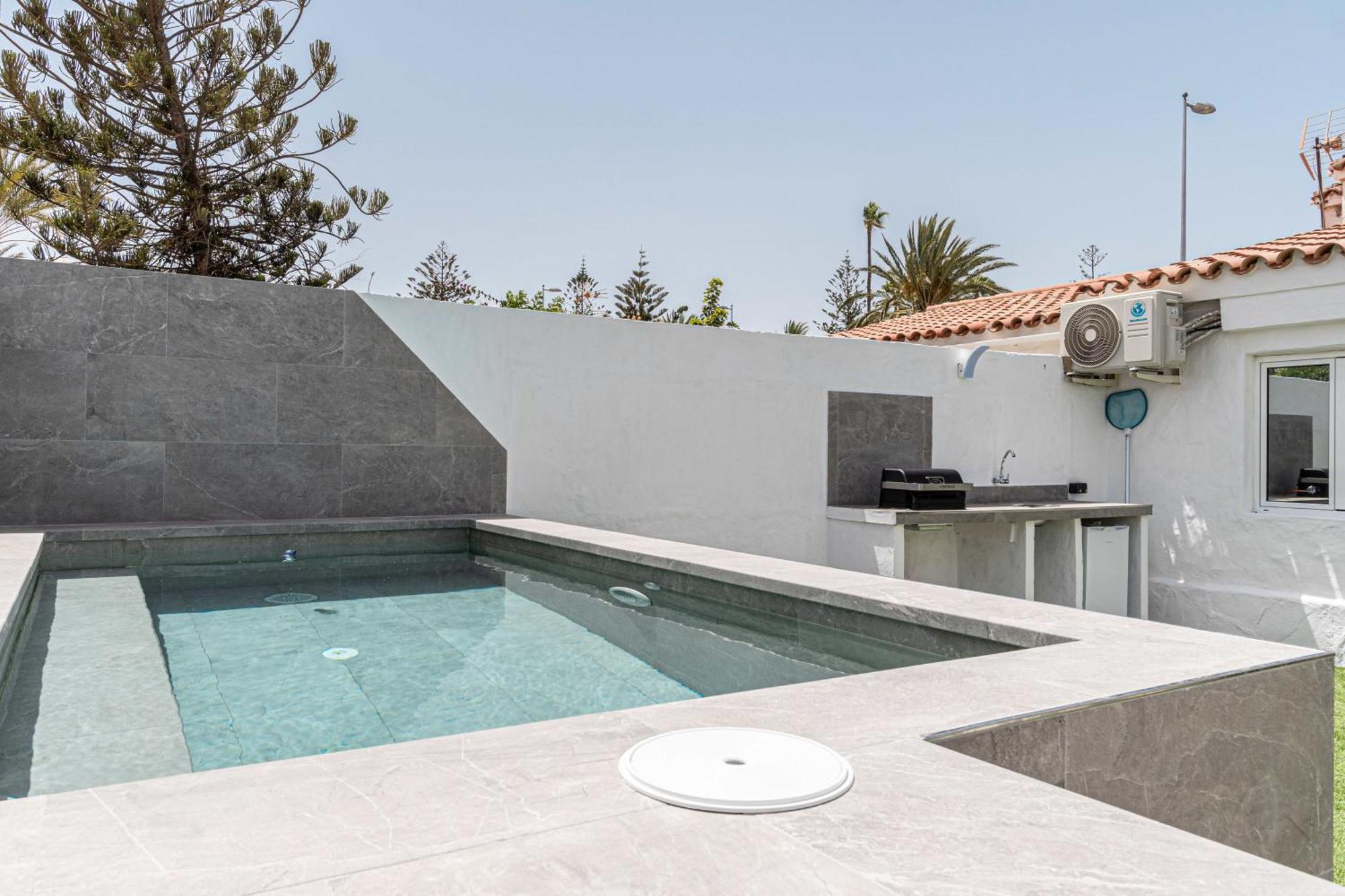 Bungalow Playa Del Ingles San Bartolome Bagian luar foto