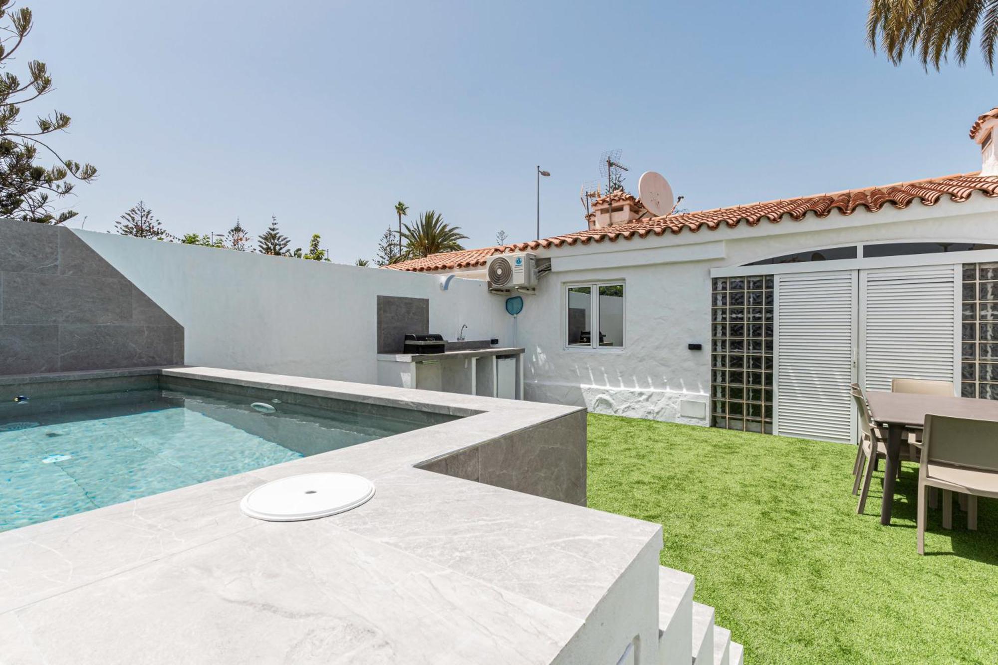 Bungalow Playa Del Ingles San Bartolome Bagian luar foto